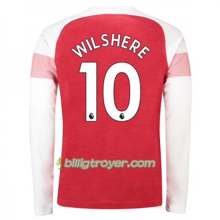 Billige Fotballdrakter Arsenal Wilshere 10 Hjemmedraktsett 2018/19 Langermet